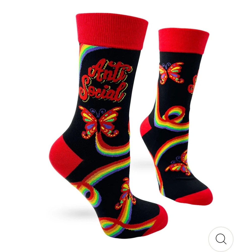 Women's Colorful Crew Socks